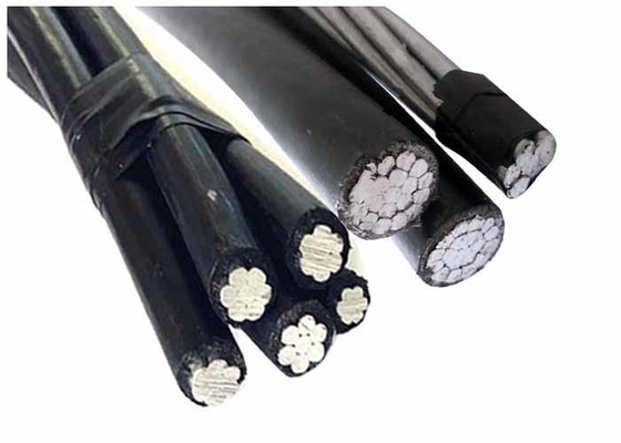 China Triplex / Quadruplex Aluminum Aerial Bundled Cable ABC Cable ASTM Standard supplier