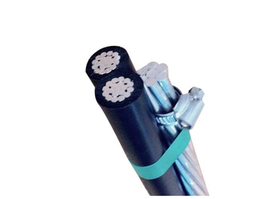 China BS Standard Aerial Bundled Cable 2+1 Cores XLPE (PE) insulated NFC ABC Cable 0.6/1 kV supplier