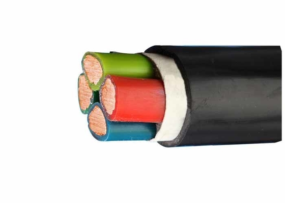 China Fire Resistant Cable Copper Stranded Conductor 4 Cores 0.6/1KV PVC Insulated Power Cable supplier