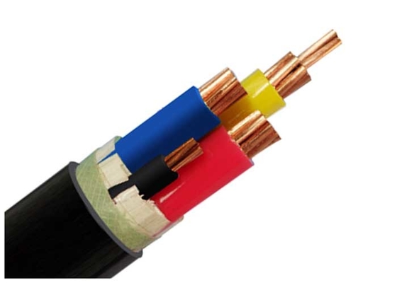 China CU Conductor  XLPE Insulated Power Cable 4 Core IEC60502 BS7870 Standard supplier