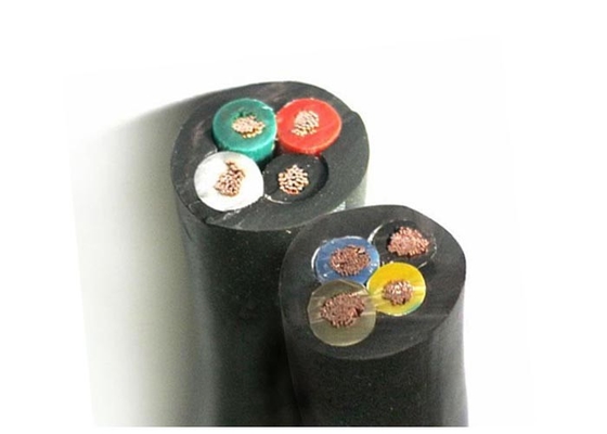 China Black Heavy Rubber sheathed Cable  EPR Insulated CPE Fire Resistant supplier