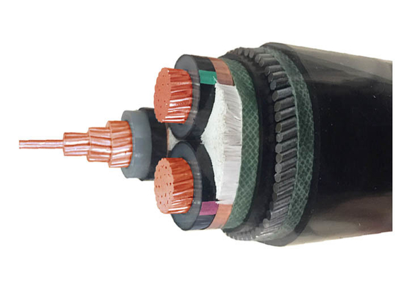 China Steel Wire PVC Jacket Armoured Power Cable 90 Degree N2XY XLPE Insulation supplier