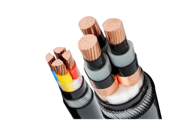 China Low / Medium Voltage Steel Wire Armoured Power Cable 1 - 5 Cores Underground Cable supplier