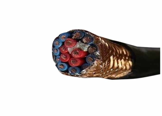 China Copper Conductor PVC Insulated Control Cables WIth PVC Sheath and Braided shield supplier