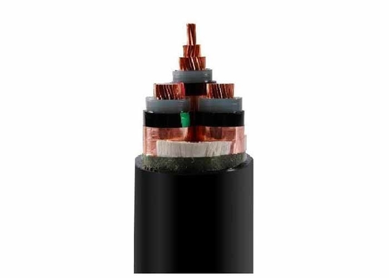 China High Voltage Three Core XLPE Insulated Power Cable 12/20(24)KV 70 SQ MM - 400 SQ MM supplier