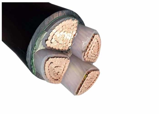 China 4 Cores 0.6/kV XLPE Electrical Cable Copper Conductor For Industrial Plants supplier
