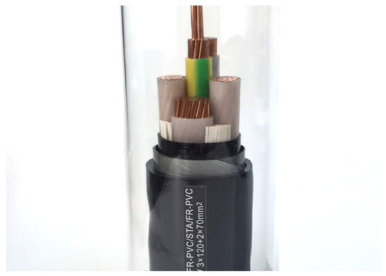 China CU / XLPE / STA / PVC Steel Tape Armour Power Cable Cu conductor XLPE Insulation supplier