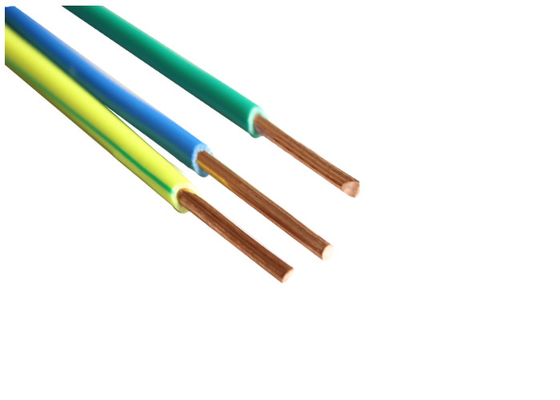 China Solid Copper Conductor Electrical Wire Cable With PVC Insulation H07V-U supplier