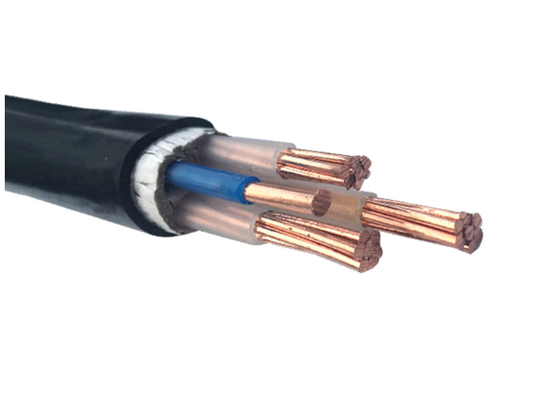 China N2XH IEC60332-3 XLPE Low Smoke Zero Halogen Free Power Cable 4x10MM2 supplier