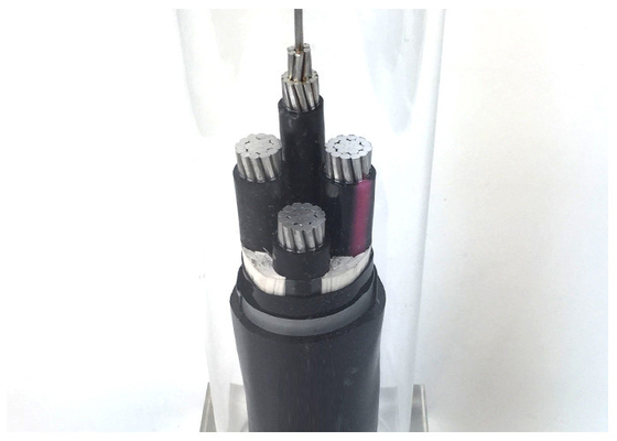 China 0.6/1kV Aluminum Conductor Four Core PVC Insulated Cables With Steel Tape Armoured supplier