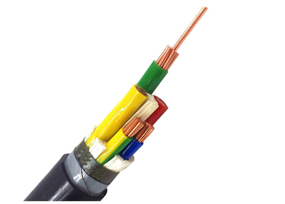 China 5 Core Power Cable Polyvinyl Chloride Insulated Metallic Armoured Optional Electric Cable supplier