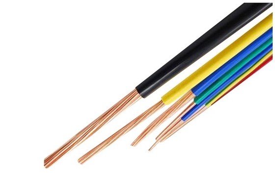 China Single Core Non Sheathed Electrical Cable Wire Low Voltage House Wiring Cable supplier