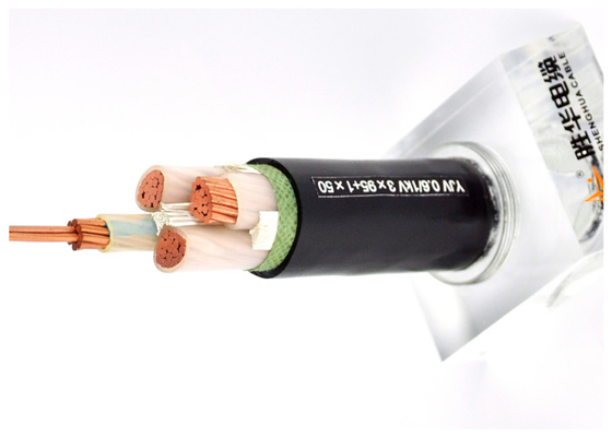 China U/G XLPE Insulated Power Cable 4x185SQMM For Power Plant IEC 60502 supplier