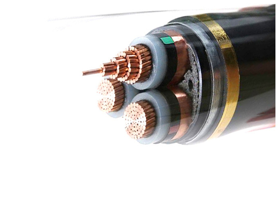 China Medium Voltage Armoured Electrical Cable , Three Cores Armoured Power Cable supplier