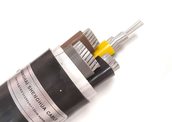 China CYKY 5x10mm2 Oxygen-Free Copper PVC Insulated Underground Distribution Cable for Outdoor Use 0.6/1kV supplier