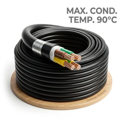 China High Temperature XLPE Insulated PVC Sheathed Cable 0.6/1kV 4x16mm2 Power Station supplier