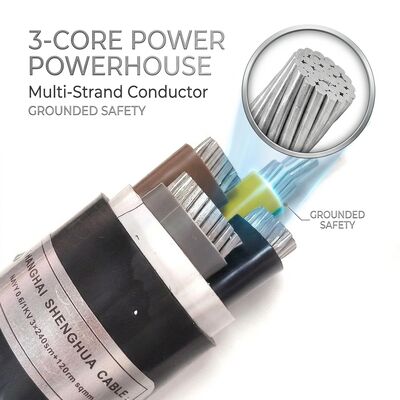 China Free Sample PVC Insulated Power Cable 0.6/1kV 3x10mm2 Copper Fast Delivery supplier