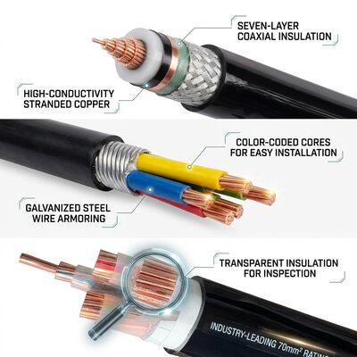 China Low Smoke Zero Halogen XLPE Insulated Power Cable LSZH Sheathed 0.6/1kV supplier