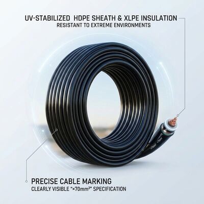 China Aerial Bundled 0.6/1kV 3x70+54.6+16mm2 XLPE Insulated Overhead Line Cable supplier