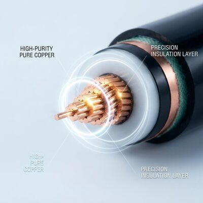 China Fire Resistant Mica Tape Screen 3x95mm2 Copper XLPE Insulated Power Cable supplier