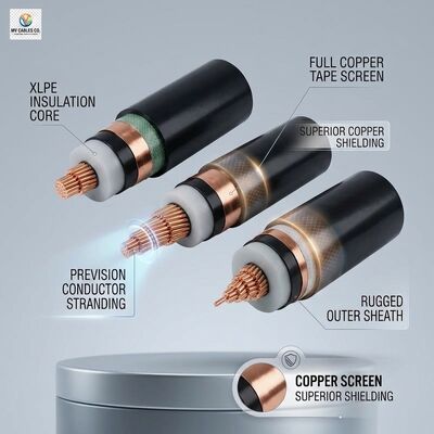 China 105C Heat Resistant Industrial 4x25mm2 Copper XLPE Insulated Power Cable supplier