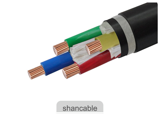 China Five Cores PVC Copper Cable , PVC Jacket Cable Premium Quality 2 Years Warranty supplier