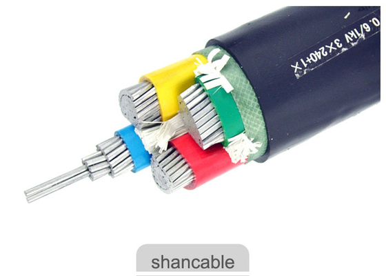 China 0.6V / 1KV PVC Insulated Power Cable , PVC Insulated Flexible Cable Long Lifetime supplier