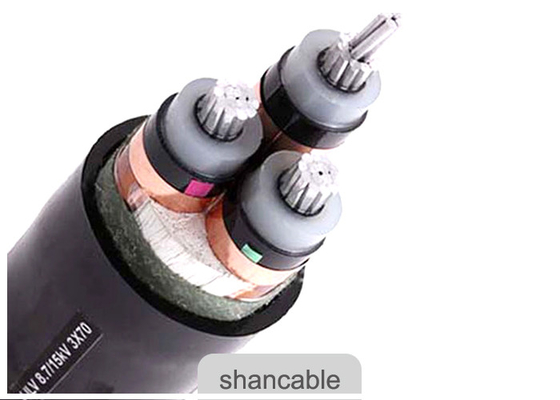 China Medium Voltage XLPE Insulated Power Cable 8.7/15kV Corrasion Resistance supplier
