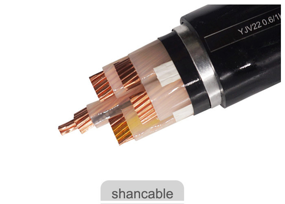 China Outdoor Flexible Armoured Electrical Cable Resistance Chemical Corrosion supplier