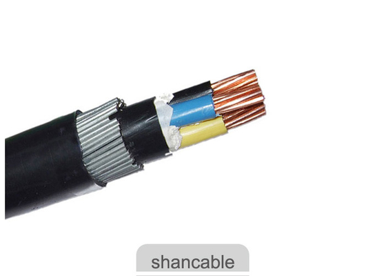 China XLPE Insulated Armoured Electrical Cable CU/XLPE/SWA/PVC 0.6/1KV supplier