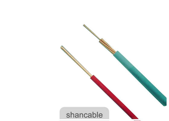 China Single Core Electrical Cable Wire Solid Or Stranded Copper Conductor supplier