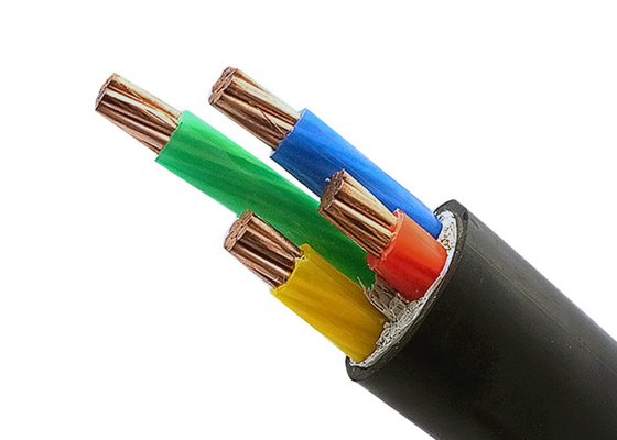 China Four Core 100% Pure Copper Conductor XLPE Insulated Power Cable supplier