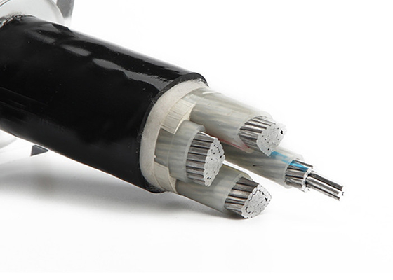 China Multi Core Aluminum NYY 4×4 XLPE Insulated Power Cable supplier