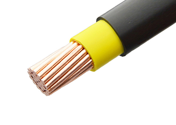 China DIN IEC 60502 Black 1×4mm2 1000V PVC Insulated Cables supplier