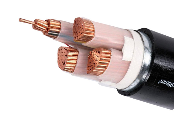 China Power Station Copper Low Smoke Zero Halogen Cable Cu - XLPE Insulation supplier