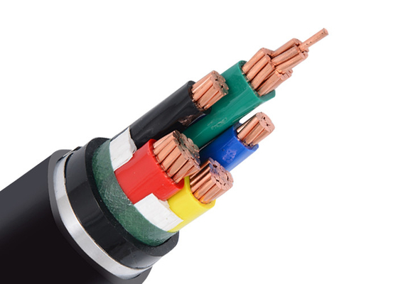 China IEC60228 Flexible 100amp Armoured Cable  For Electricity Transmission supplier