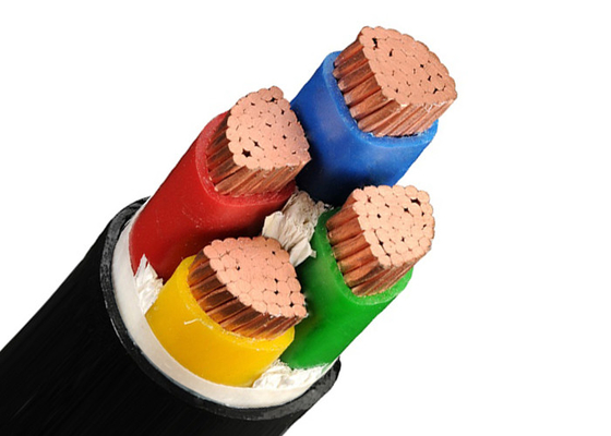China 0.6/1KV 4x95 SQMM PVC Insulated Cables For Power Distribution supplier