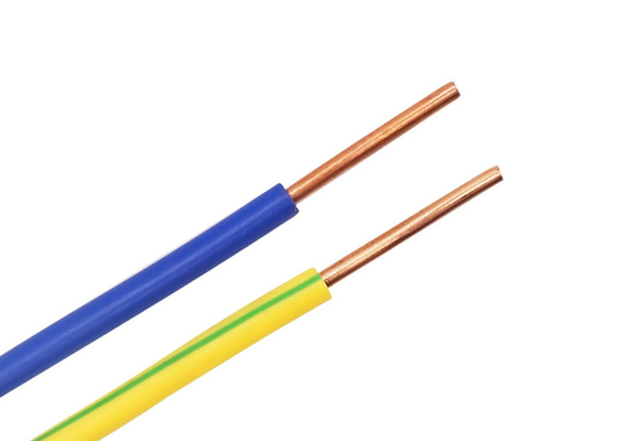 China 2.5 SQMM Solid Copper Conductor PVC Insulated Non Jacket Electrical Cable Wire supplier