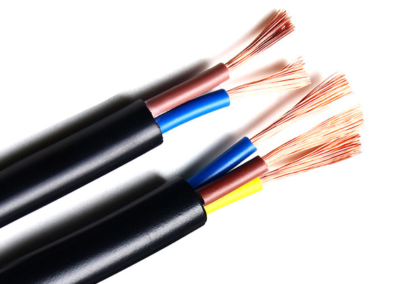 China H07VV-F 2x6 SQMM Copper Conductor PVC Insulated 2 Core 0.5mm2 - 10mm2 Electrical Cable Wire supplier