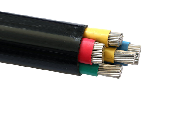 China 0.6/1kV Aluminum Conductor Four Core PVC Insulated Cables supplier