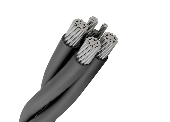 China Quadruplex PVC Drop URD XLPE Power Cable  AAAC conductor supplier