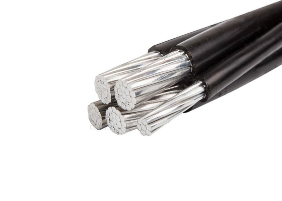 China ABC Aluminum Aerial Bundled Cable ASTM Standard XLPE Cross Linking Sheath supplier