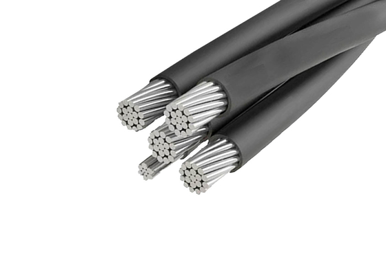 China Duplex Cores Aerial Bundled Cable ACSR Conductor For Overhead Power System supplier