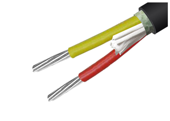 1kV  Aluminum Conductor PVC Insulated &amp; Sheathed Two Core Unarmoured Power Cable supplier