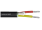 1kV  Aluminum Conductor PVC Insulated &amp; Sheathed Two Core Unarmoured Power Cable supplier