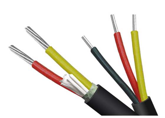 1kV  Aluminum Conductor PVC Insulated &amp; Sheathed Two Core Unarmoured Power Cable supplier