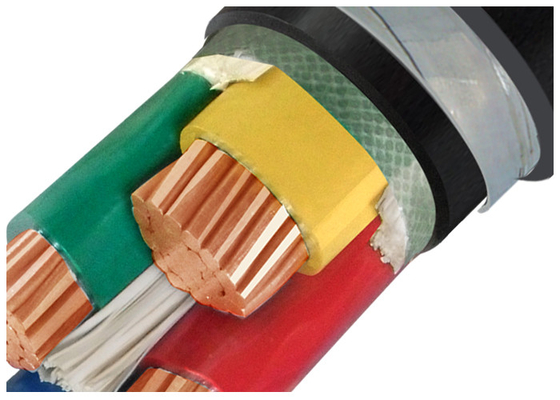 Steel Tape Armoured Electrical Cable 600/1000V 4 Core CU/XLPE/STA/PVC Power Cable supplier