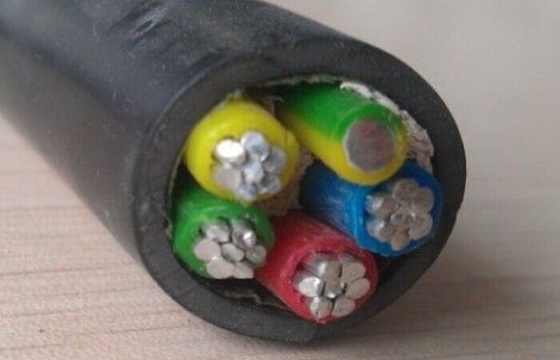 Four And Half Core 0.6/1kV Aluminum Conductor PVC Insulated & Sheathed Electric Cable supplier