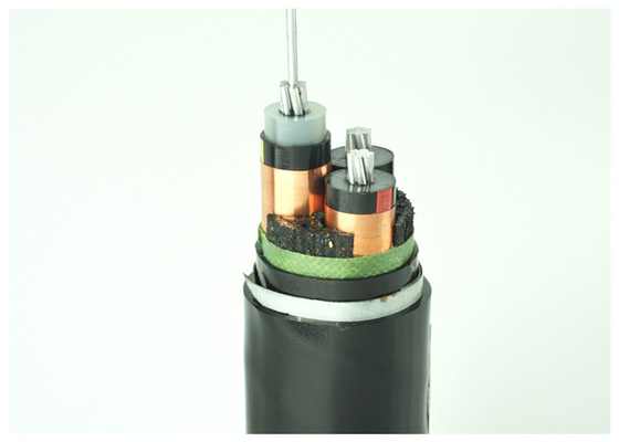 AL/XLPE/STA/PVC Armoured Electrical Cable Three Phase Aluminum Conductor XLPE Insulation High Voltage Cable supplier