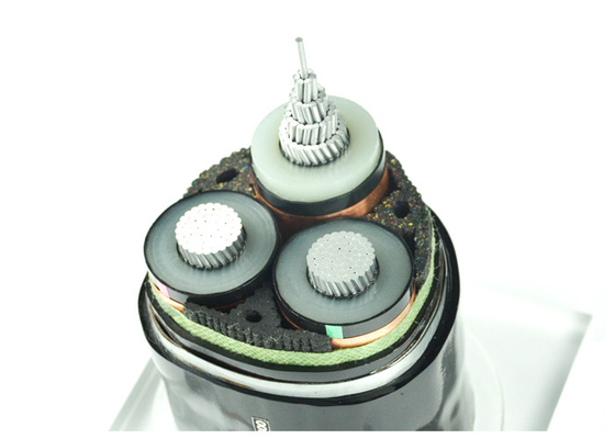 YJLV22 26/35kV 3x400SQMM Armoured Electrical Cable High Tension XLPE Insulated PVC Sheathed Sta Al Cable supplier